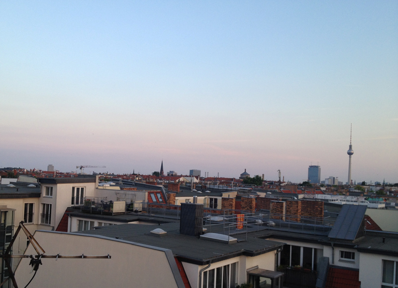 Auf den Dächern von Berlin