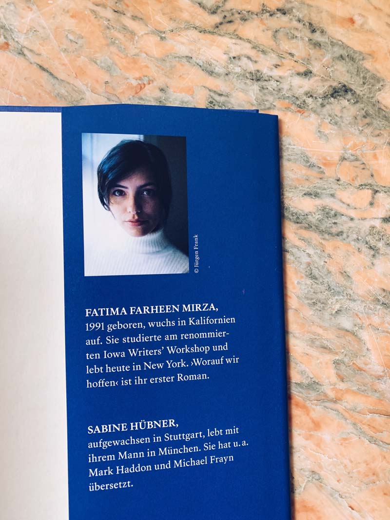 Worauf wir hoffen von Fatima Farheen Mirza 