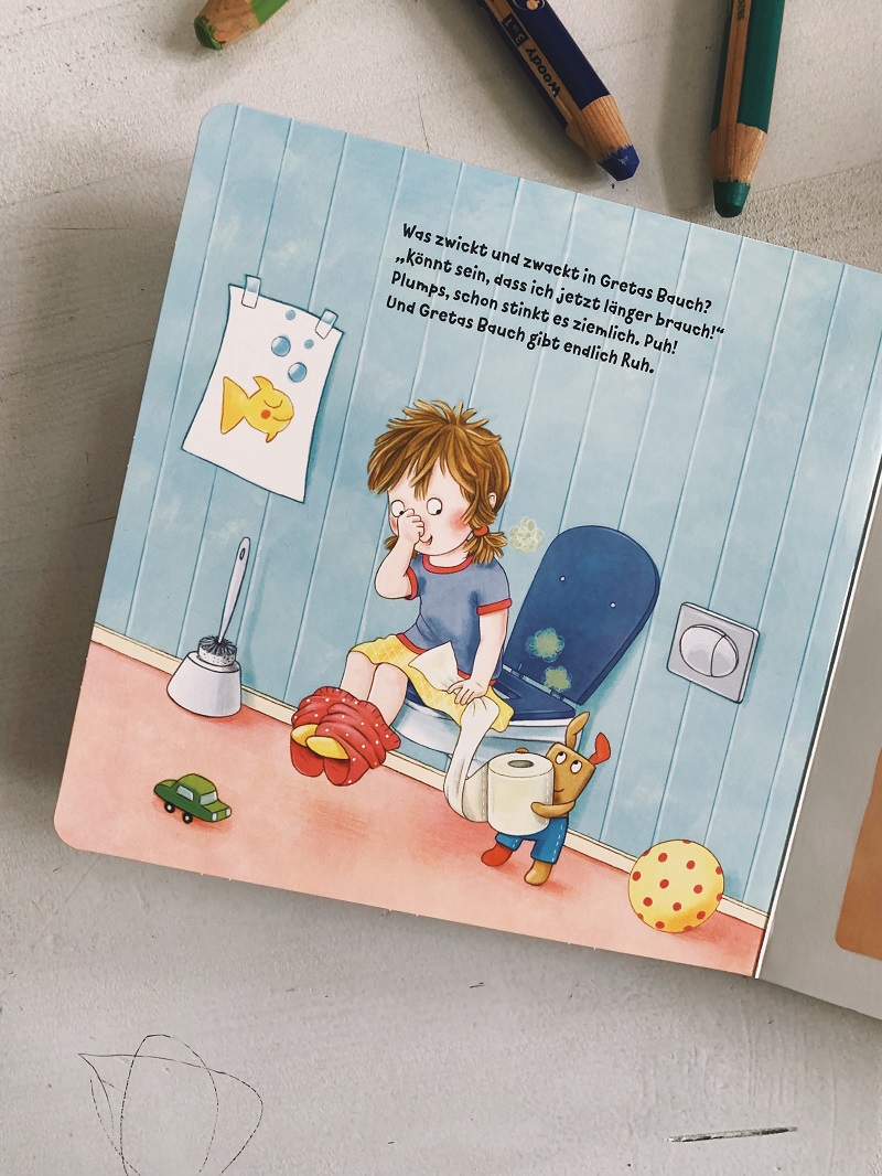 Oh! Ich muss aufs Klo!: Pappbilderbuch mit vier lustigen Klo-Sounds ab 2 Jahren