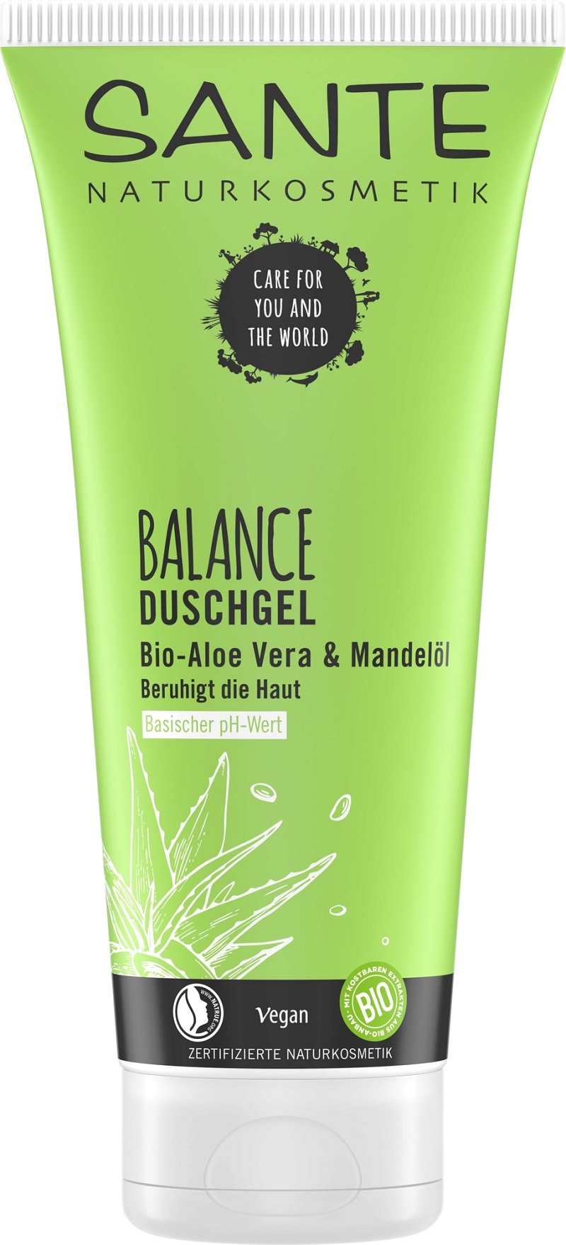 Balance Duschgel Bio-Aloe & Mandelöl von SANTE